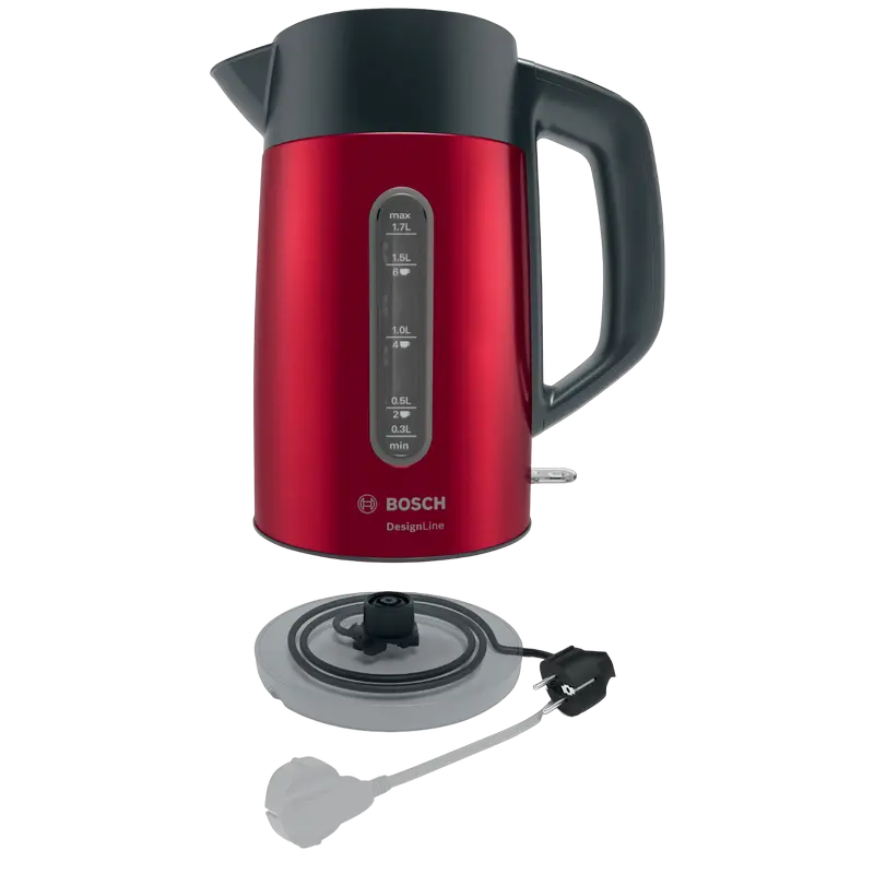 Fierbător electric Bosch TWK4P434 Roșu