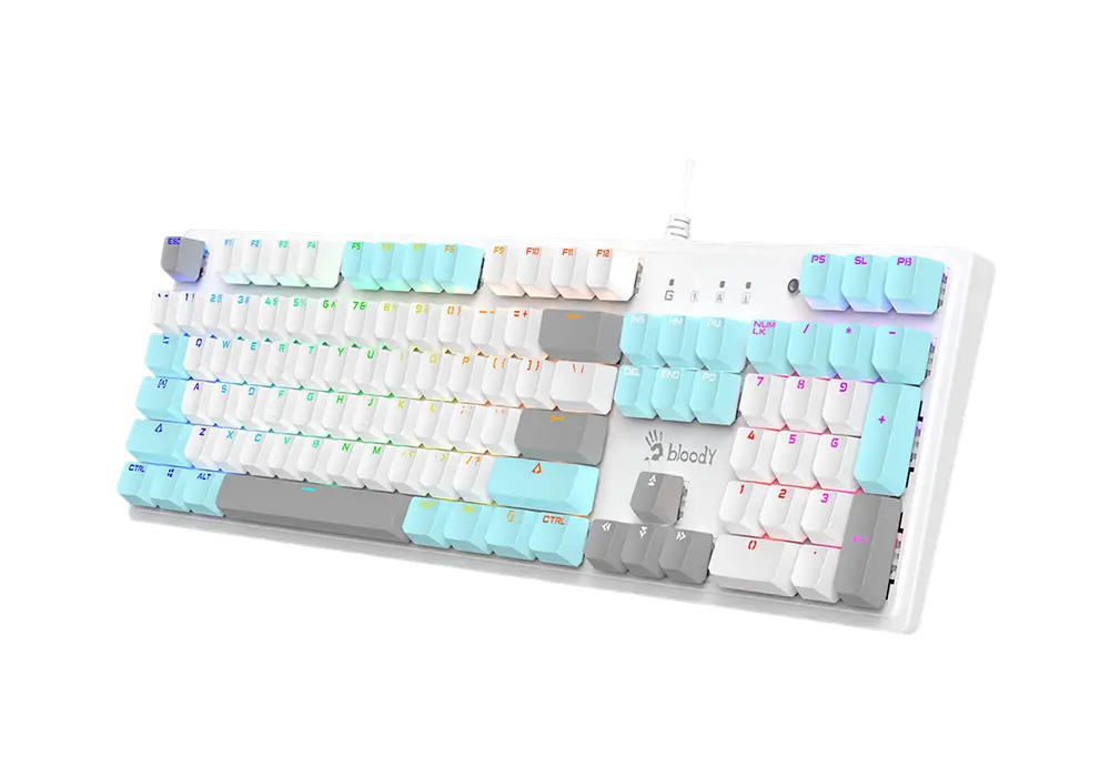 Tastatură Bloody S510R Mecanic Alb