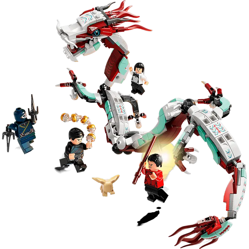 Конструктор LEGO Battle at the Ancient Village​ Разноцветный