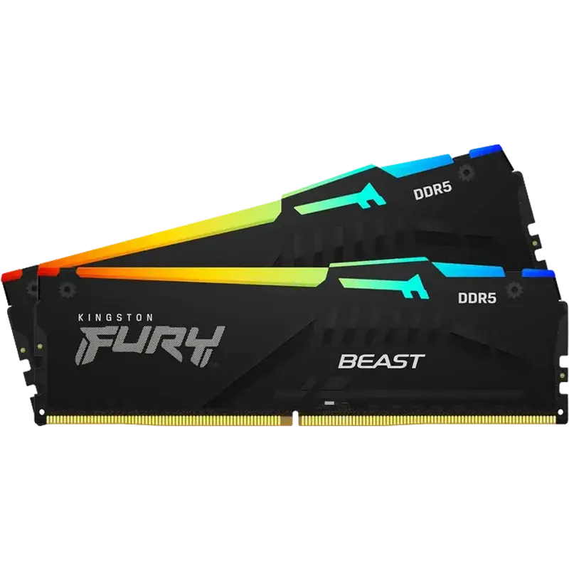 Memorie RAM Kingston FURY Beast RGB FURY Beast RGB 32GB Negru