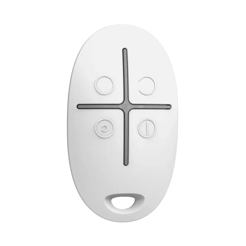 Buton de urgență Ajax SpaceControl Alb