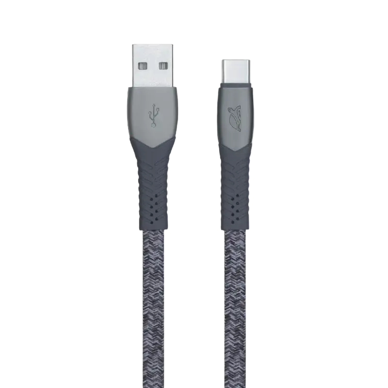 Кабель для зарядки и передачи данных Rivacase PS6102 BL12 Серый