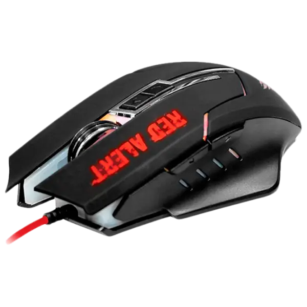 Игровая мышь QUMO Red Alert Проводное Чёрный