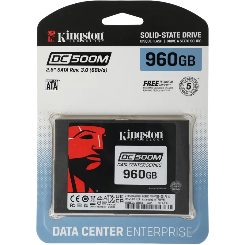 Unitate SSD Kingston DC500M Mixed-Use 960GB