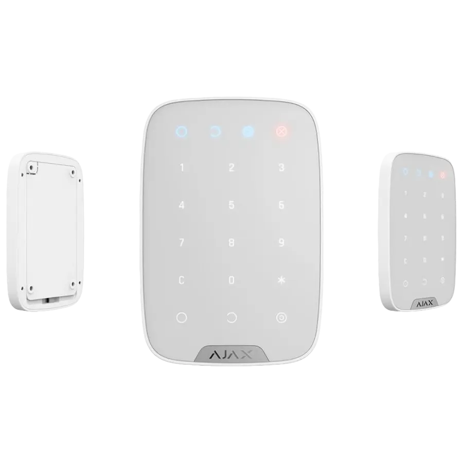 Беспроводная сенсорная клавиатура Ajax KeyPad Белый