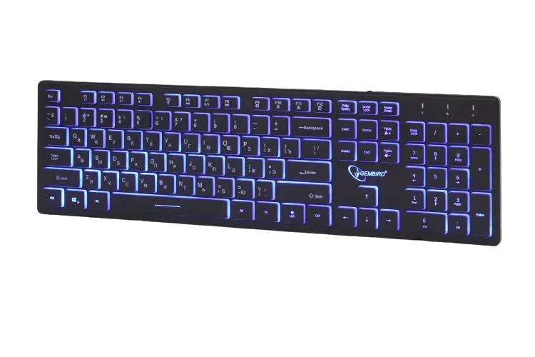 Клавиатура Gembird KB-UML3-01-RU Мембрана Черный