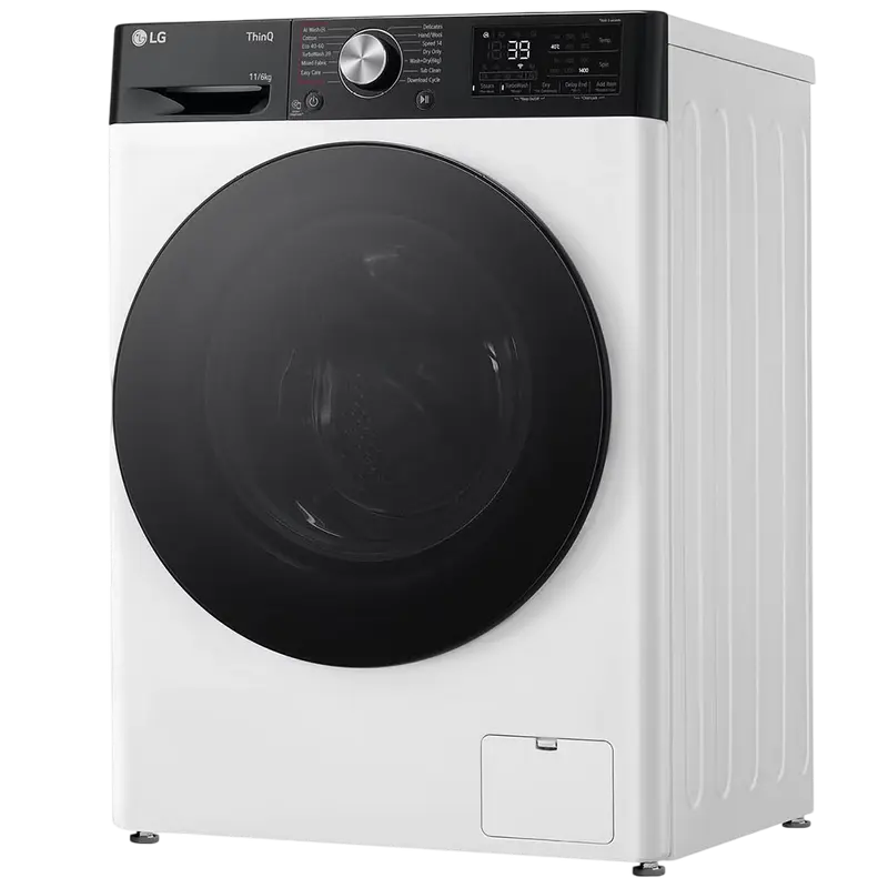 Mașină de spălat cu uscător LG F4DR711S2H Alb