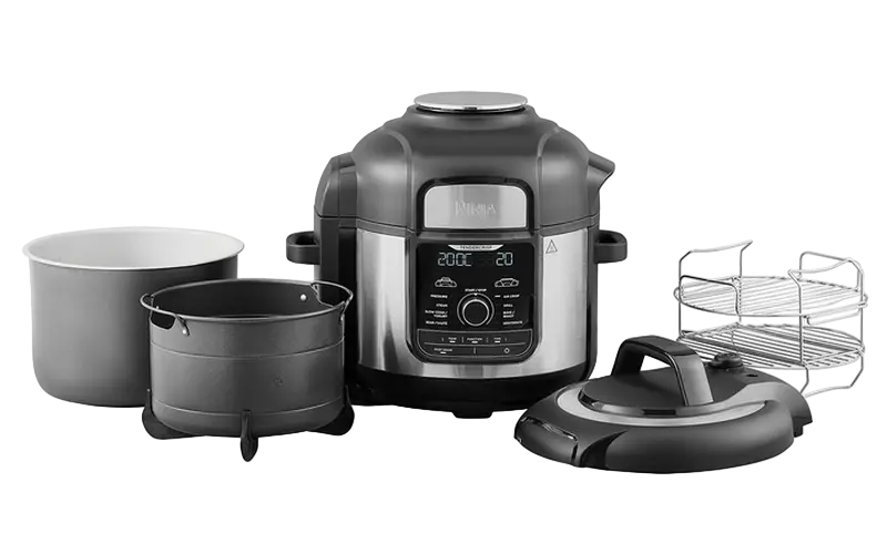 Мультиварка-скороварка Ninja OP500EU Чёрный | Серебристый