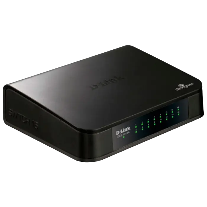 Сетевой коммутатор D-Link DES-1016A Черный