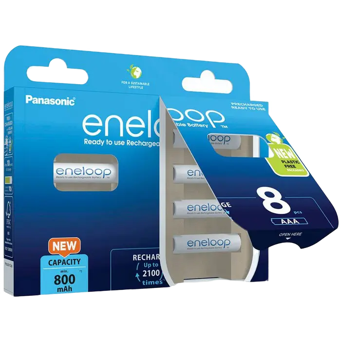 Батарейки Panasonic Eneloop BK-4MCDE AAA