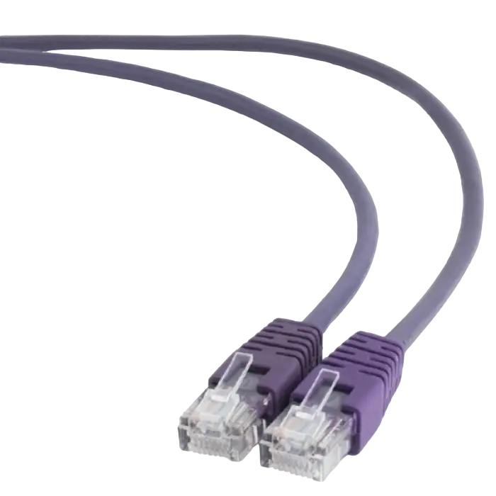 Патч-корд Cablexpert PP12-1M/V Фиолетовый