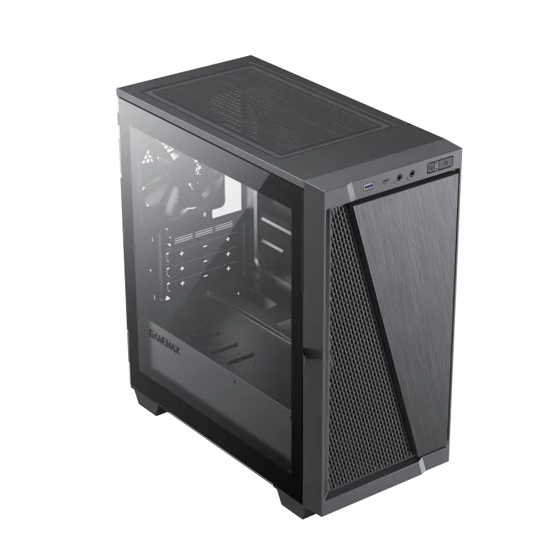 Carcasă PC Gamemax M61 Midi-Tower Negru