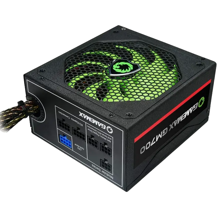 Tip Блок питания для компьютеров Gamemax GM-700 ATX Черный