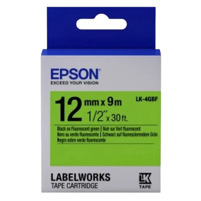 Картридж с лентой Epson LK-4GBF