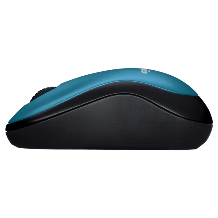 Беcпроводная мышь Logitech M185 Беспроводное Синий