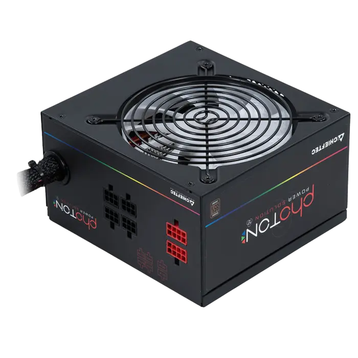 Tip Блок питания для компьютеров Chieftec CTG-650C-RGB Photon Series ATX Черный