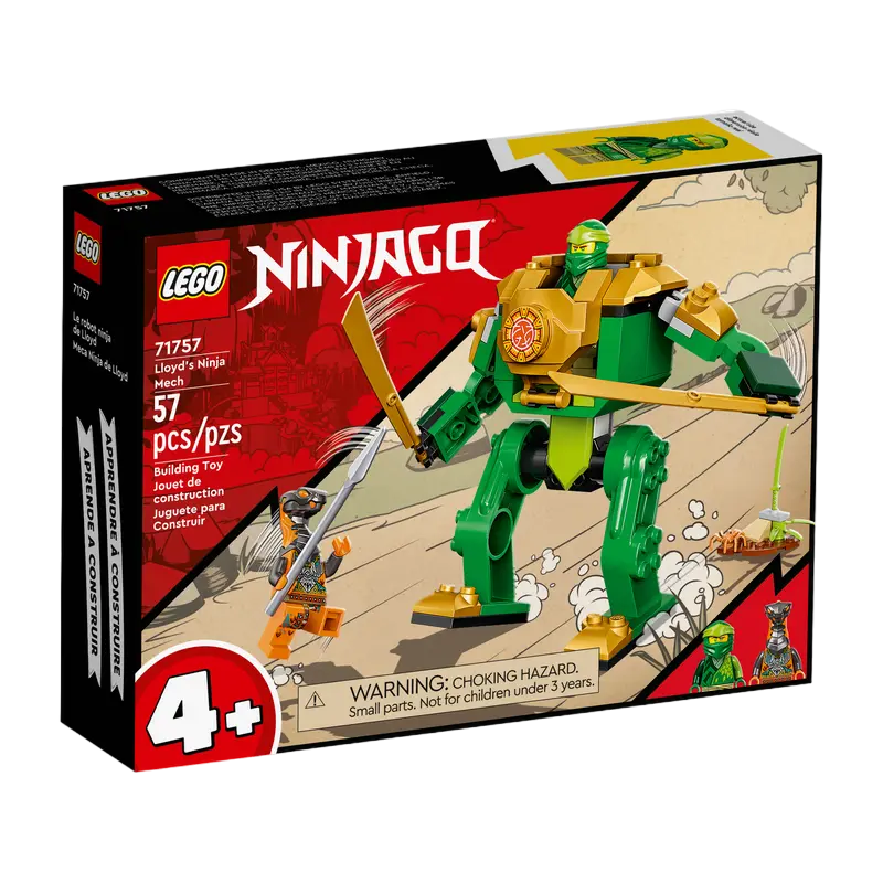 Constructor LEGO Lloyd's Ninja Mech Verde