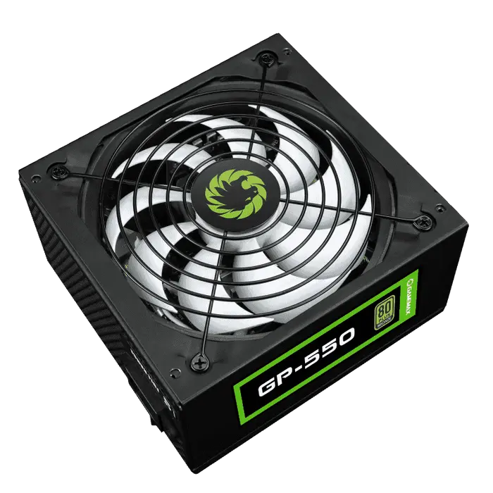 Tip Блок питания для компьютеров Gamemax GP-550 ATX Черный