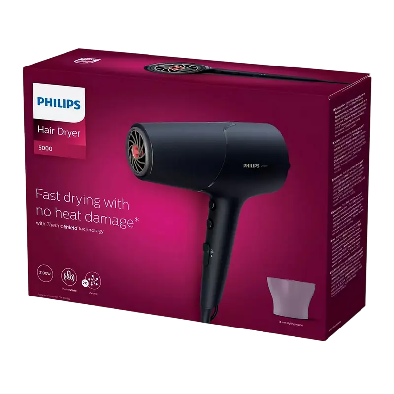 Фен Philips 5000 Series Чёрный