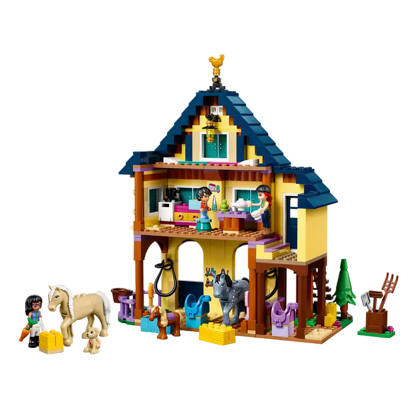Конструктор LEGO Forest Horseback Riding Center Разноцветный