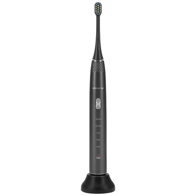 Электрическая звуковая зубная щетка Для взрослых Polaris PETB 0701 TC Графитовый