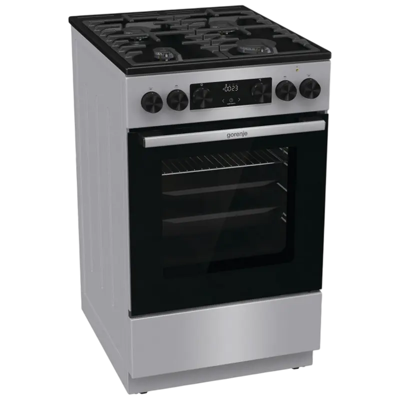 Комбинированная плита Gorenje GK5C42SF Нержавеющая сталь