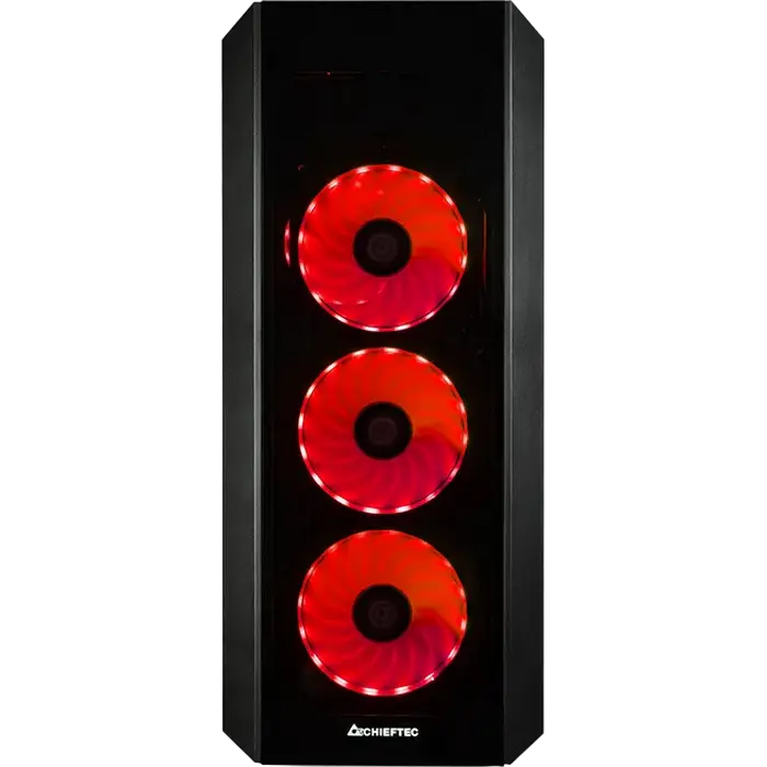 Carcasă PC Chieftec GL-03B-OP Midi-Tower Negru