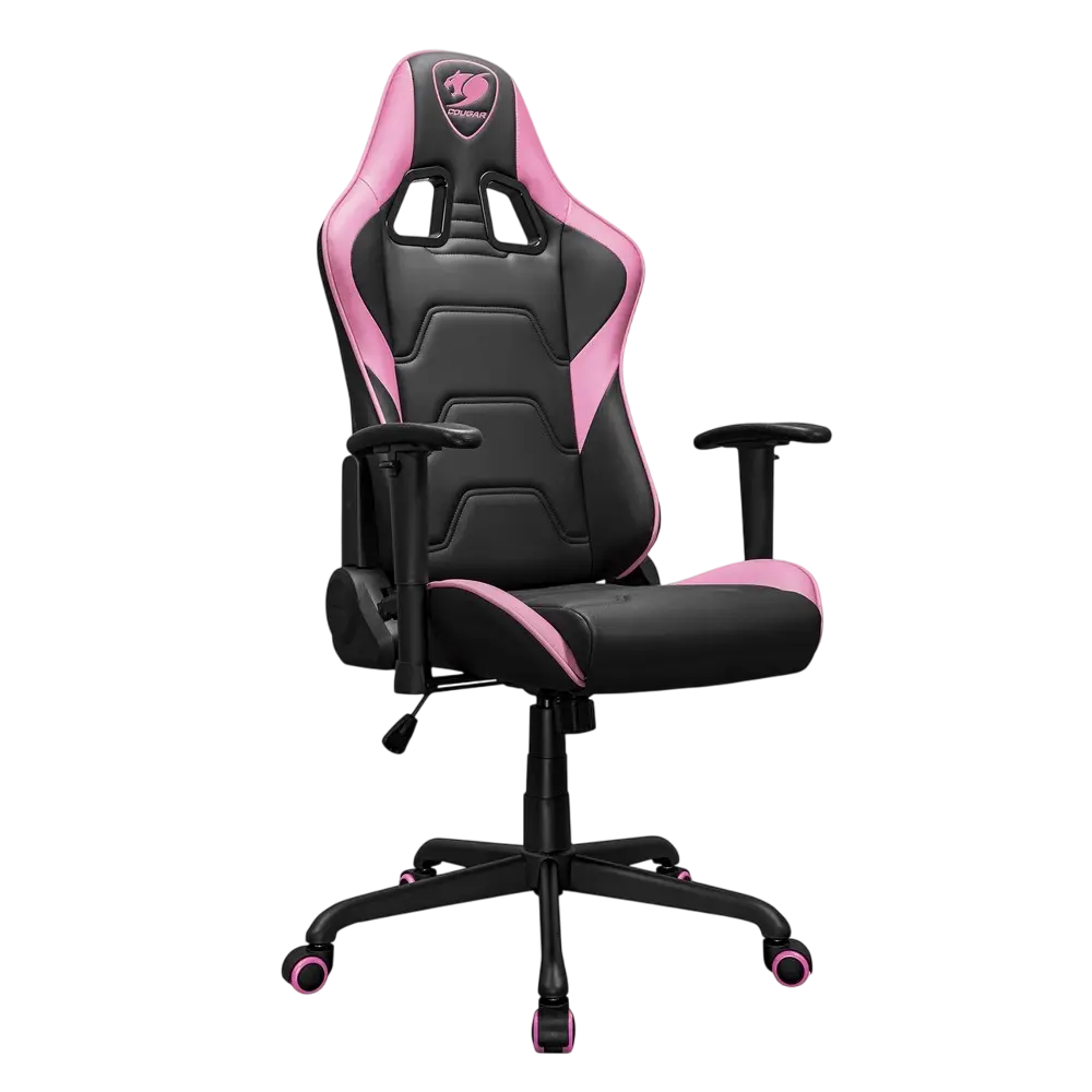 Игровое кресло Cougar ARMOR ELITE ПВХ Кожа Чёрный | Розовый