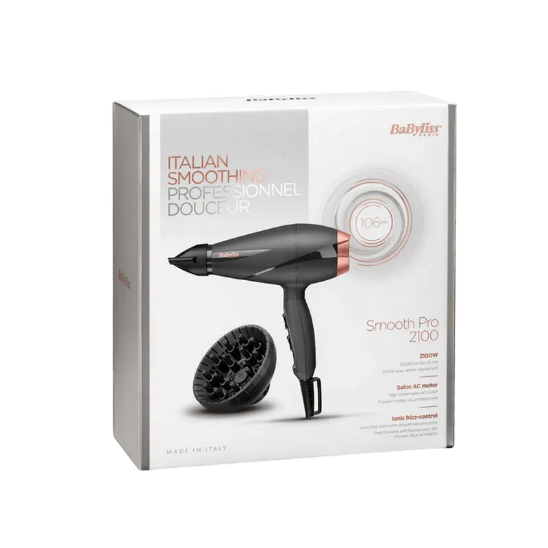 Фен BaByliss Smooth Pro Чёрный