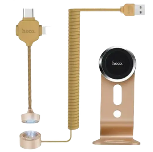 Автомобильный держатель Hoco P8 Золотой