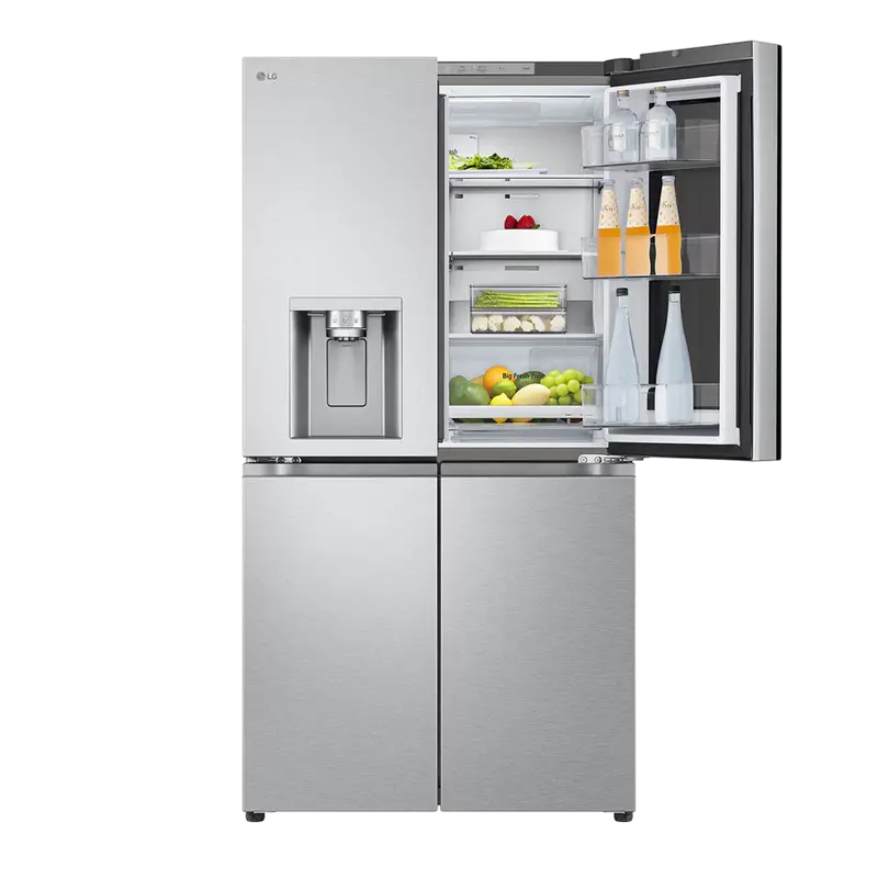 Frigider LG GMG960MBEE, InstaView Door-in-Door™, Argintiu