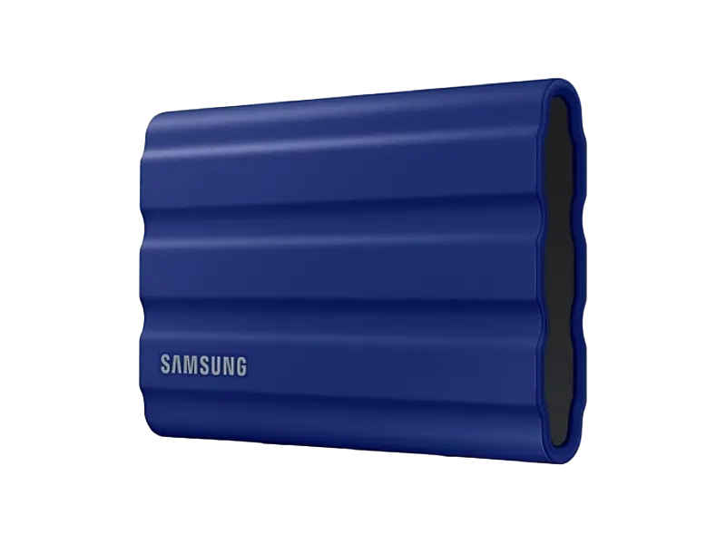 Внешний портативный SSD накопитель Samsung T7 Shield 2 ТБ Синий