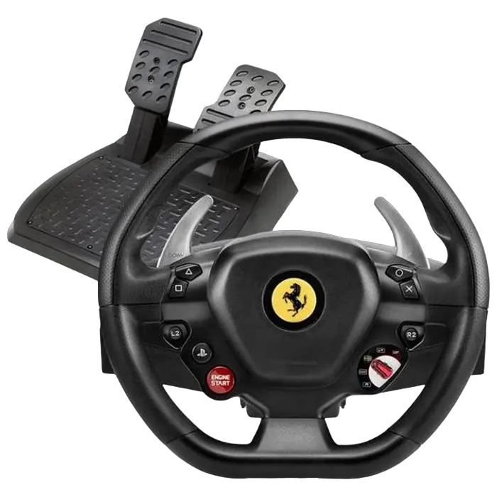 Игровой руль Thrustmaster T80 Ferrari 488 GTB Edition Чёрный