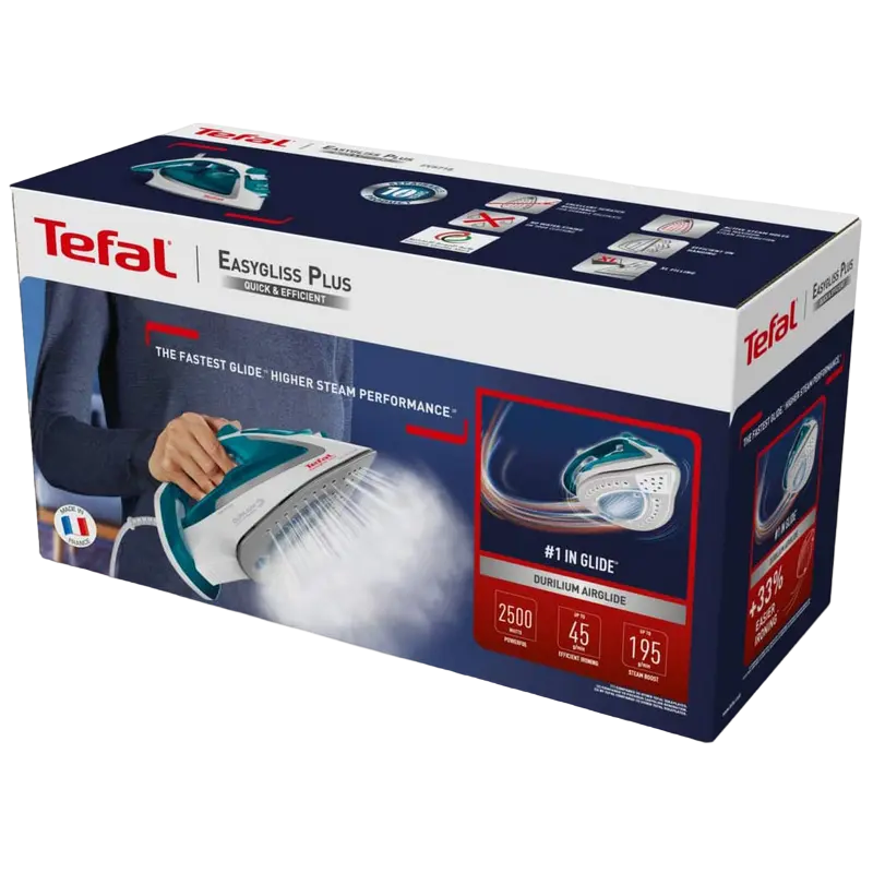 Утюг Tefal Easygliss 2 Бирюзовый
