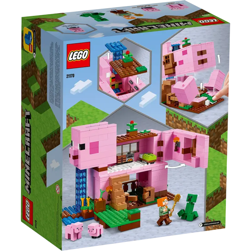 Конструктор LEGO The Pig House Розовый