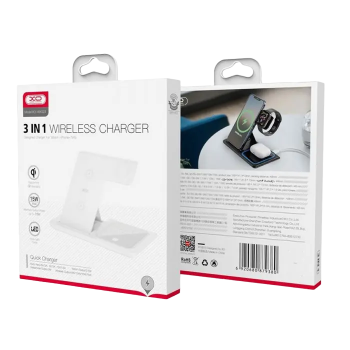 Беспроводная зарядка XO WX023 Белый