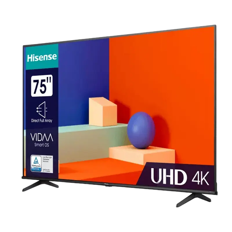 75" LED SMART Телевизор Hisense 75A6K Черный
