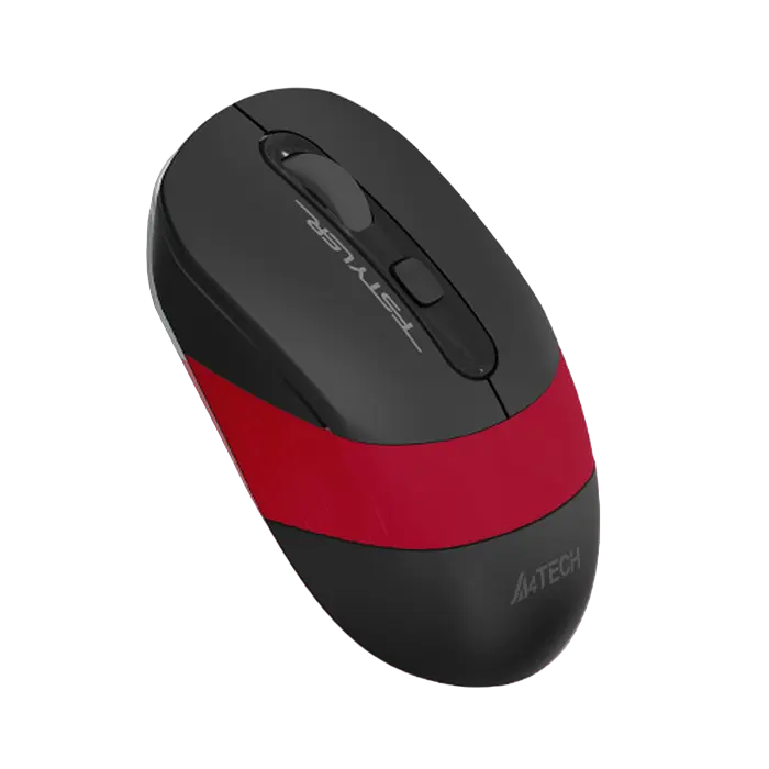 Беcпроводная мышь A4Tech FG10 Беспроводное Чёрный/Красный