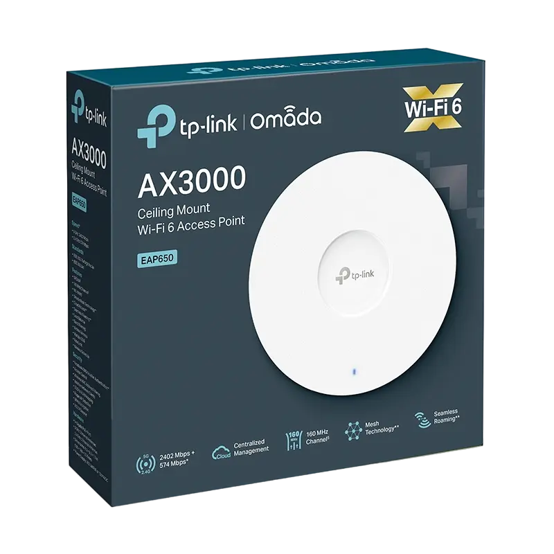 Беспроводная точка доступа TP-LINK EAP650 Белый