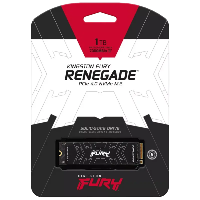 Unitate SSD Kingston FURY Renegade Heat spreader 1000GB