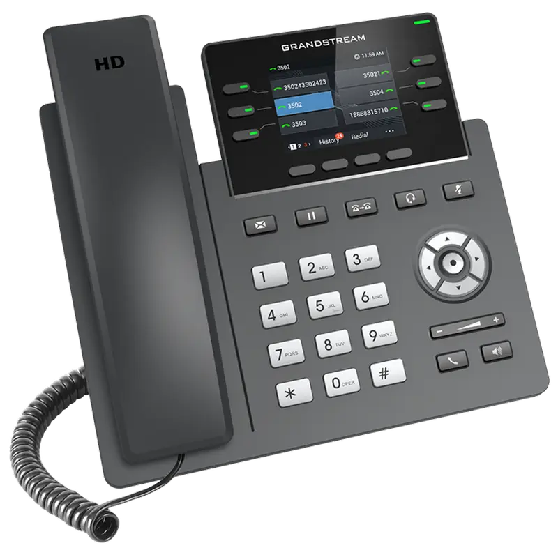 IP Телефон Grandstream GRP2613 Черный