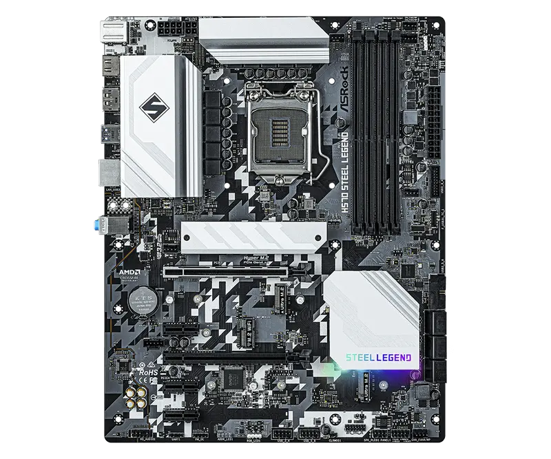Материнская плата ASRock H570 Steel Legend LGA1200 ATX