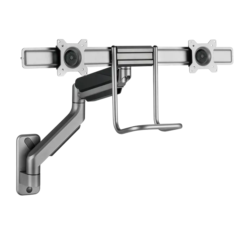 Наклонное настенное крепление Gembird MA-WA2-02 Серый