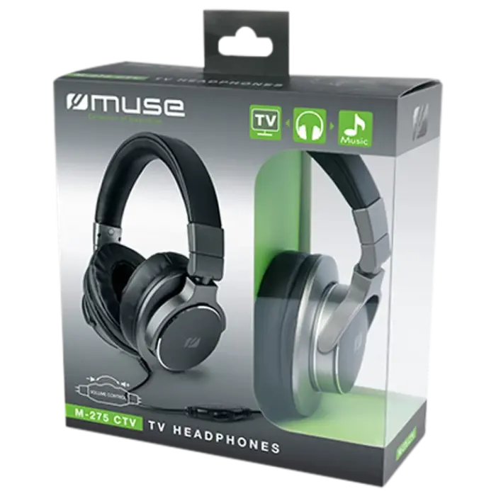 Наушники MUSE M-275 CTV Чёрный