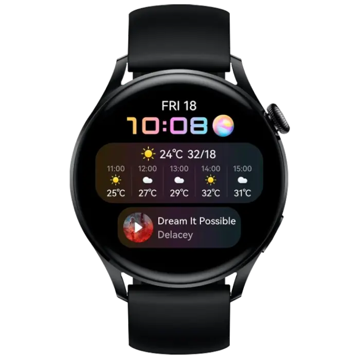 Умные часы Huawei WATCH 3 Чёрный