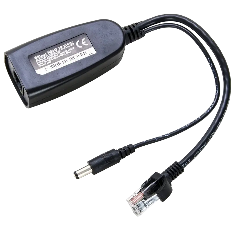 Splitter și Injector PoE APC Electronic LZDJ03-AC02 Negru