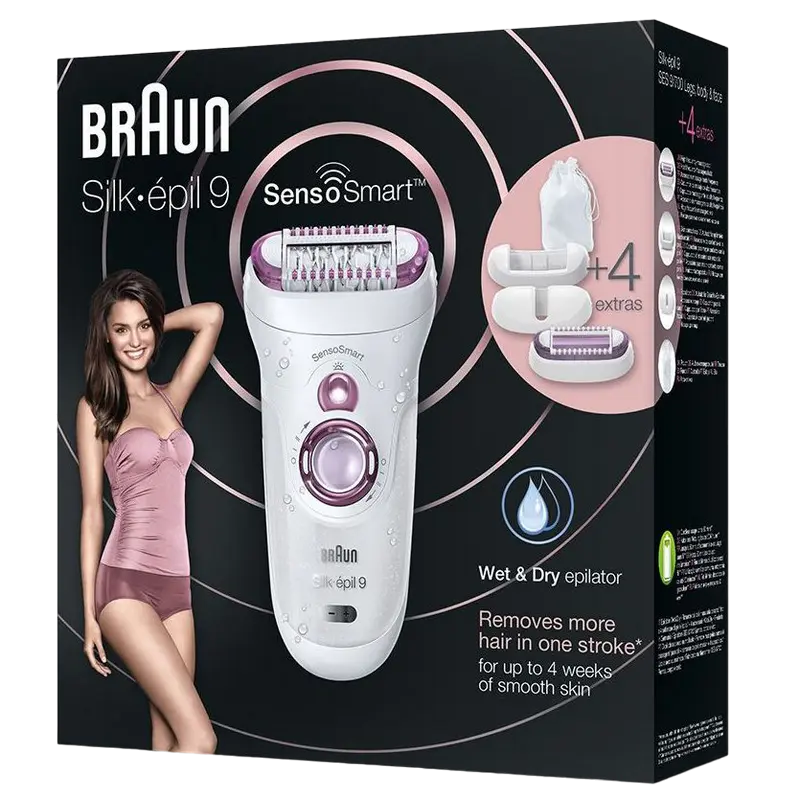 Epilator Braun SES9700 Alb