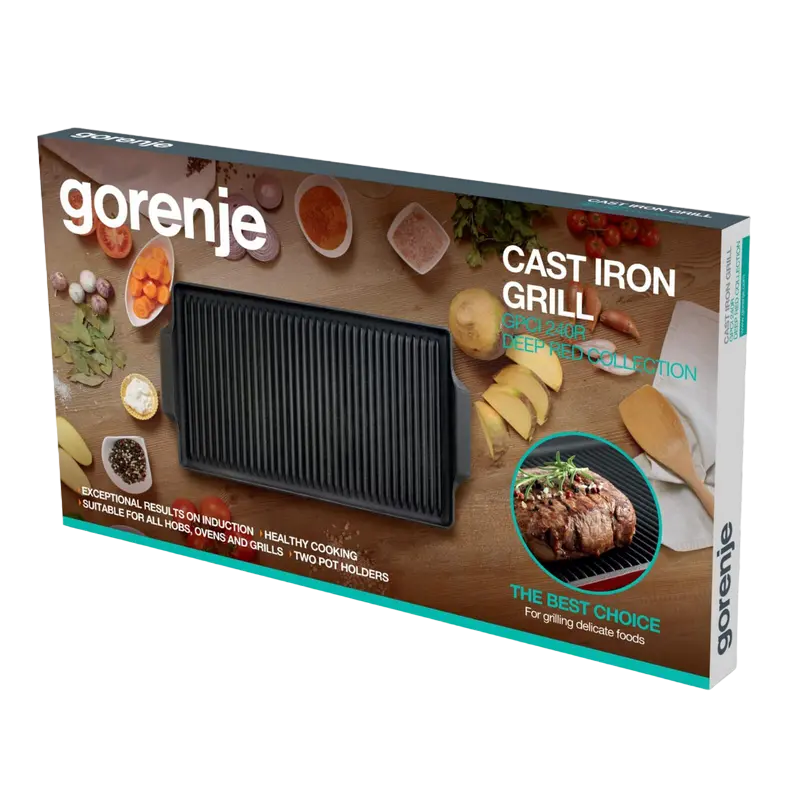Сковорода-гриль Gorenje GPCI240R Красный | Черный