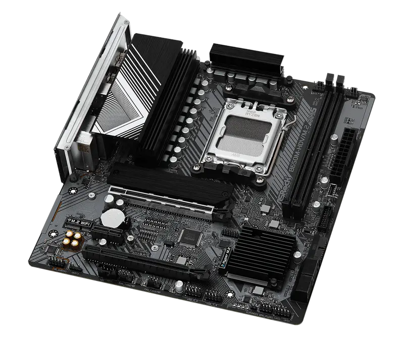 Материнская плата ASRock B650M-HDV/M.2 AM5 Micro-ATX