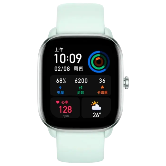 Умные часы Xiaomi GTS 4 Mini Mint Blue